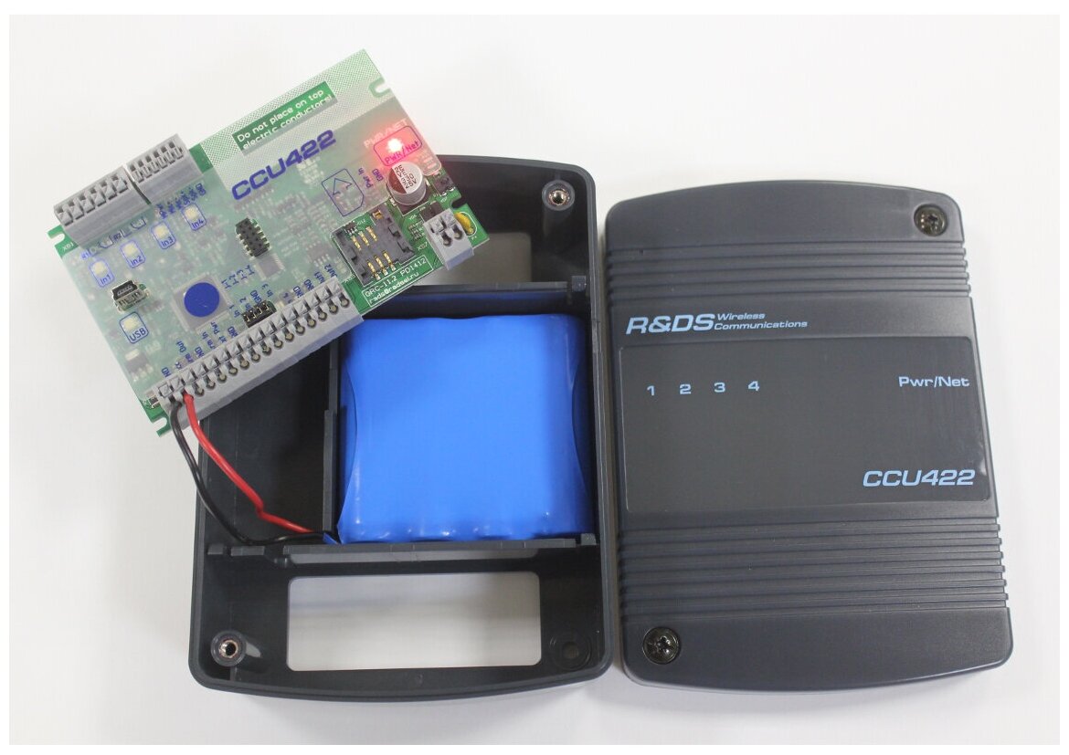 GSM контроллер CCU422-HOME/W/PC для систем охранной сигнализации и управления