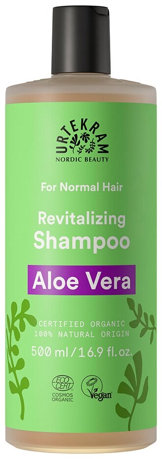 Urtekram шампунь Aloe Vera Normal Hair, 500 мл
