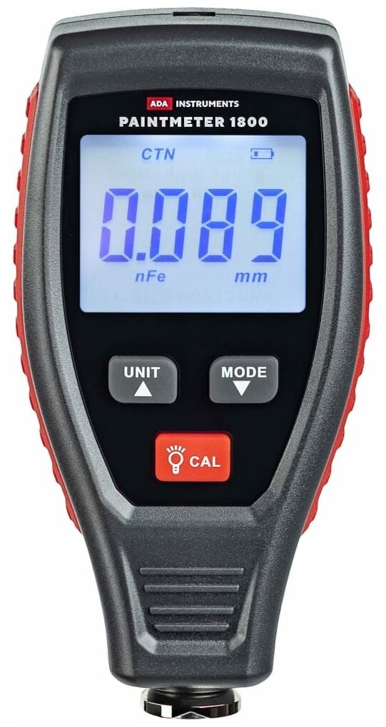 ADA Толщиномер ЛКП (лакокрасочного покрытия) PaintMeter 1800 А00656