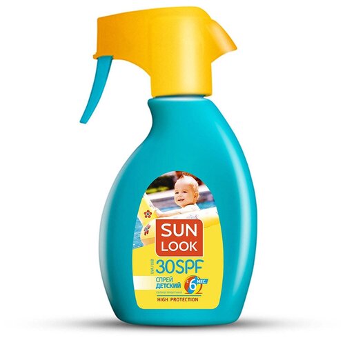 SUN LOOK SUN LOOK Детский солнцезащитный спрей SPF 30, 200 мл