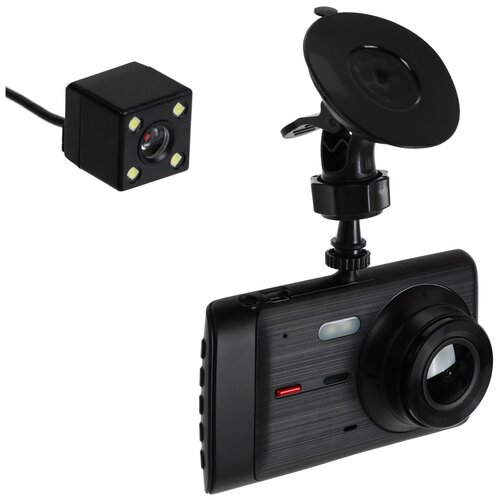 Видеорегистратор Cartage Premium, 2 камеры, HD 1080P, IPS 4, обзор 120 7983737 .