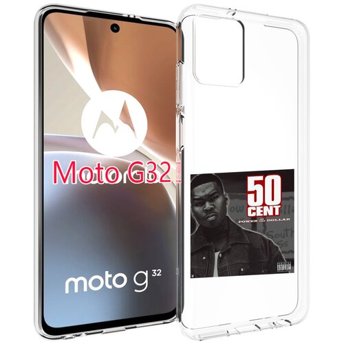 чехол mypads 50 cent best of для motorola moto g32 задняя панель накладка бампер Чехол MyPads 50 Cent - Power Of The Dollar для Motorola Moto G32 задняя-панель-накладка-бампер