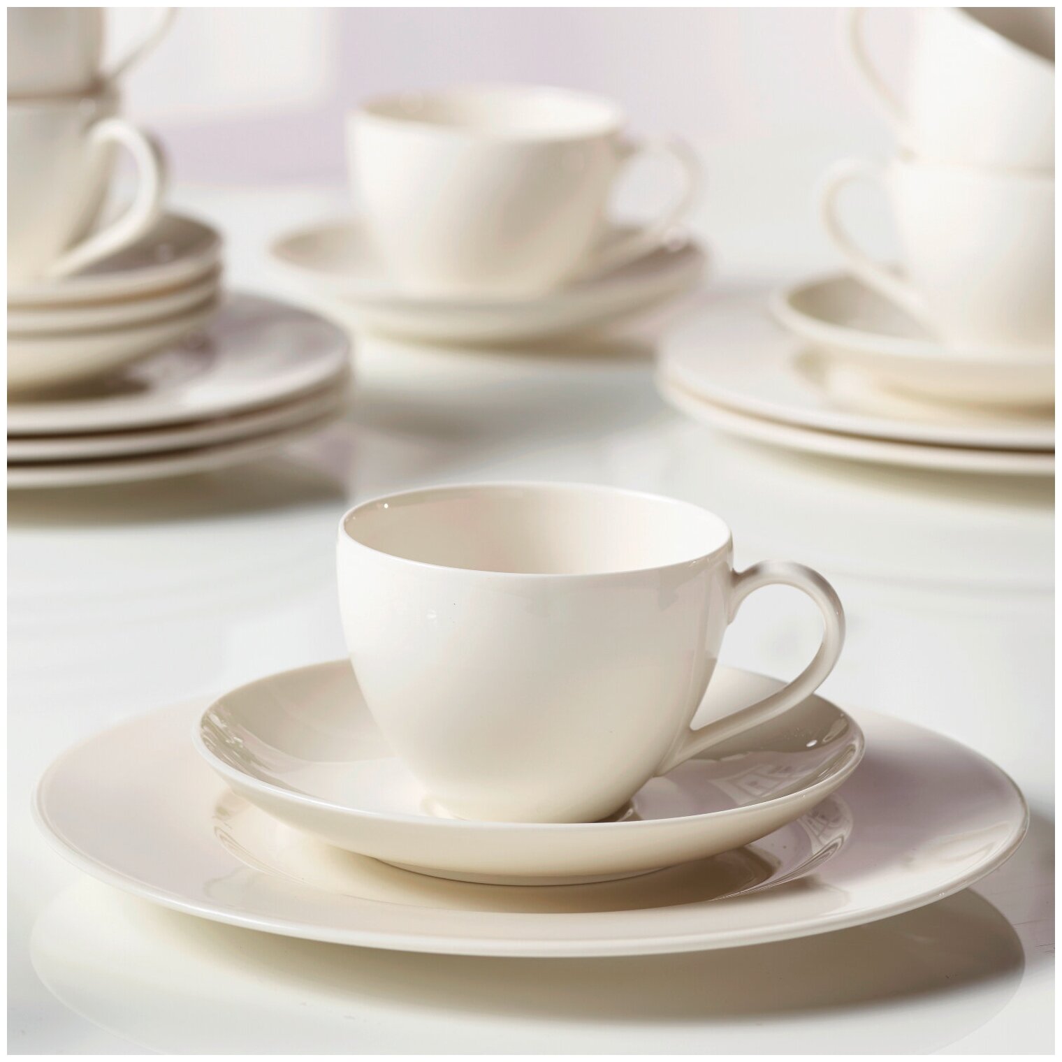 Чашка для чая и кофе Basic White VIVO Villeroy & Boch Group, 200 мл, Фарфор