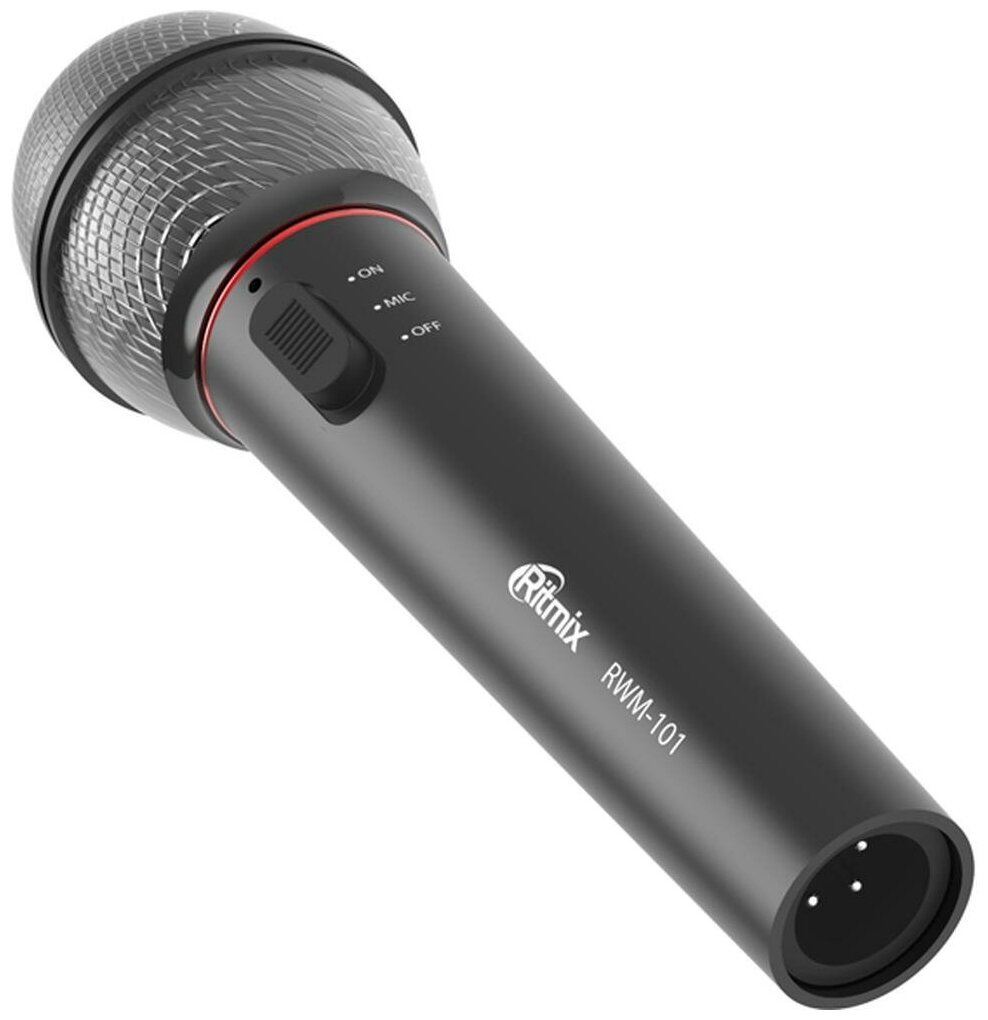 Микрофон Ritmix RWM-101 3м черный - фото №16