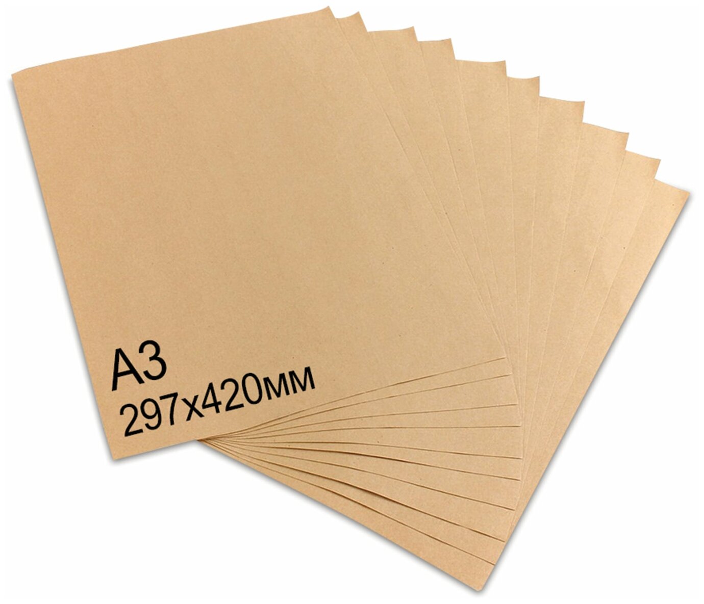 Крафт-бумага в рулоне, 1000 мм х 40 м, плотность 78 г/м2, BRAUBERG, 440148 - фото №15