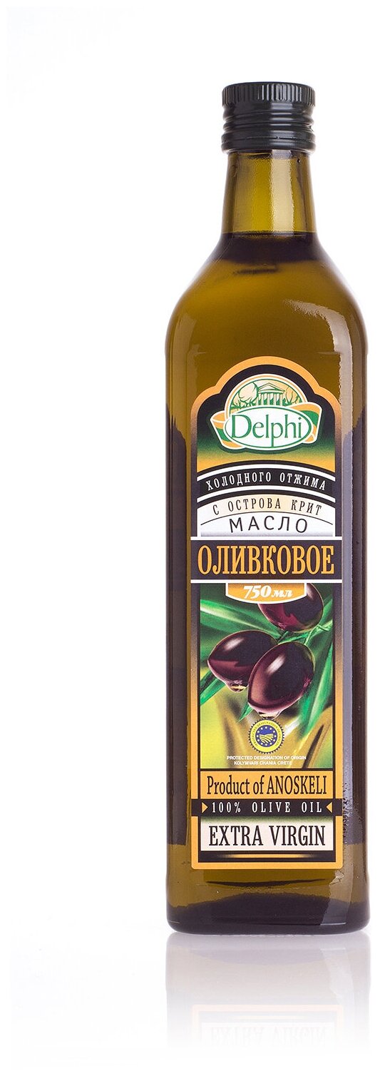 Масло оливковое DELPHI с острова Крит, 0.75 л