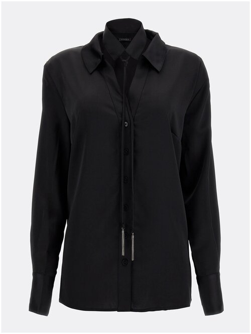 Блуза  GUESS, размер M, черный