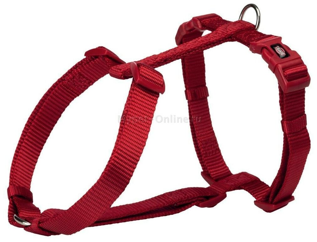 Шлейка для собак Trixie Premium XS, красный