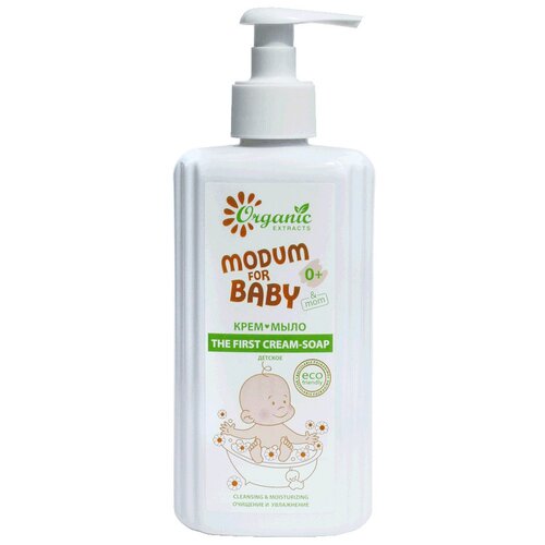 modum крем от непогоды modum for baby детский 75 мл Modum Крем-мыло Детское The first cream-soap, 300 мл