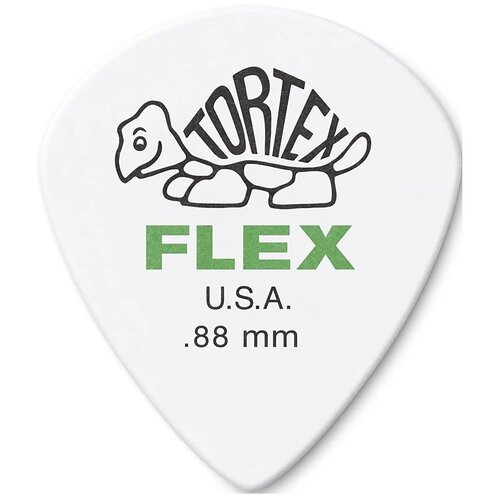 Dunlop Tortex Flex Jazz III 468P.88 Медиаторы, толщина 0.88 мм, 12 шт.