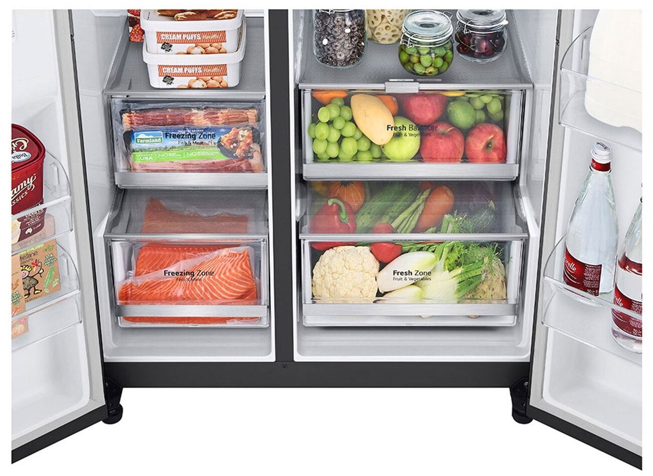Холодильник LG GSXV90MCAE - фотография № 11