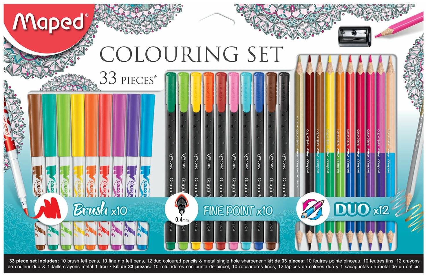    MAPED Colouring Set, 10 , 10  , 12   , , 897417