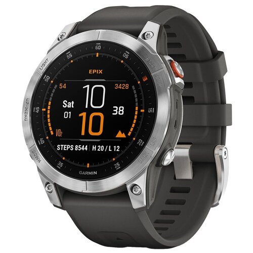 Умные часы Garmin Epix Gen 2, серый стальной (010-02582-01)