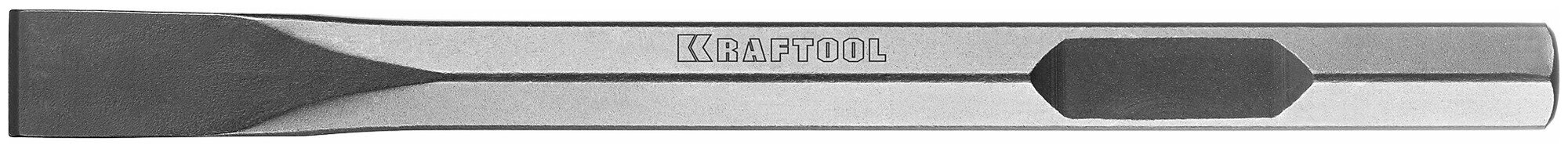 KRAFTOOL ALLIGATOR HEX 28 Зубило плоское 32 х 400 мм - фотография № 1