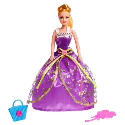 Кукла-модель «Яна» в платье с аксессуарами, микс кукла модель яна в платье с аксессуарами микс 1 шт