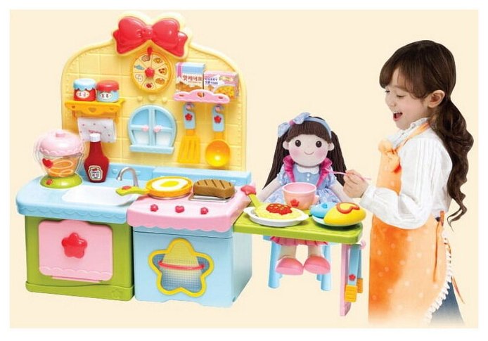 Игровой набор Кухня с куклой Dalimi - фото №6