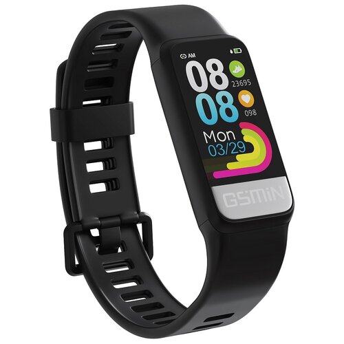 Умные часы и браслеты Фитнес браслет GSMIN WR11 Gen 4 с измерением давления пульса и ЭКГ Черный 590000₽