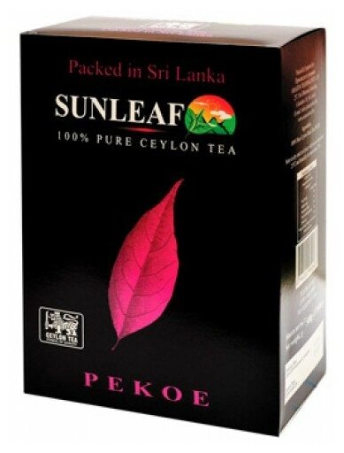 Чай черный Sunleaf Pekoe, 100 г / листовой черный чай / Цейлон пеко / Цейлонский чай - фотография № 5