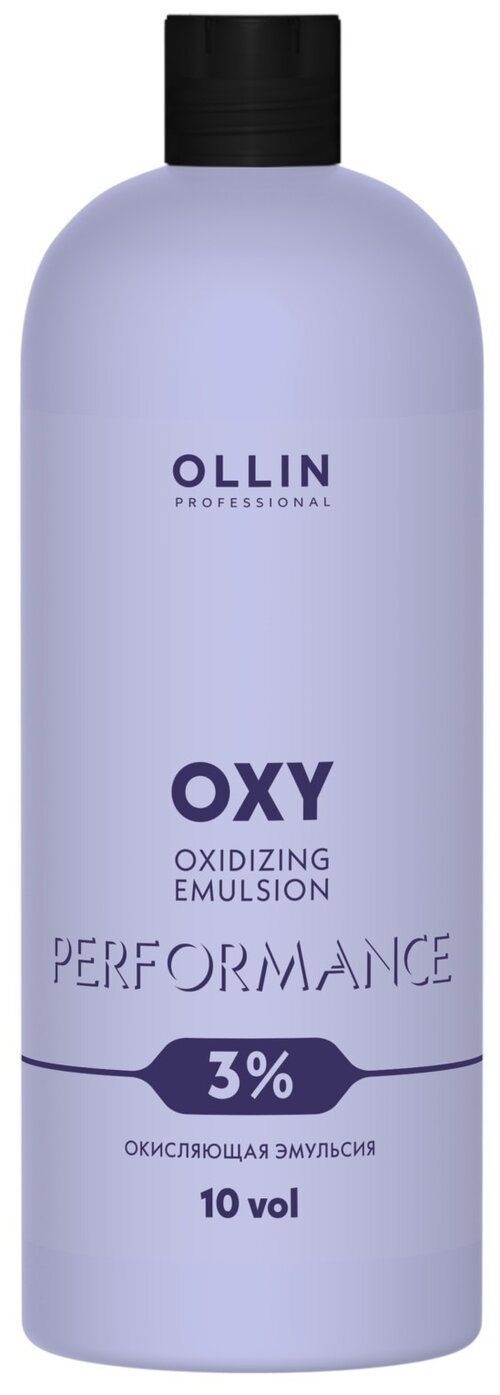 OLLIN Professional Окисляющая эмульсия Performance Oxy 3 %, 1000 мл