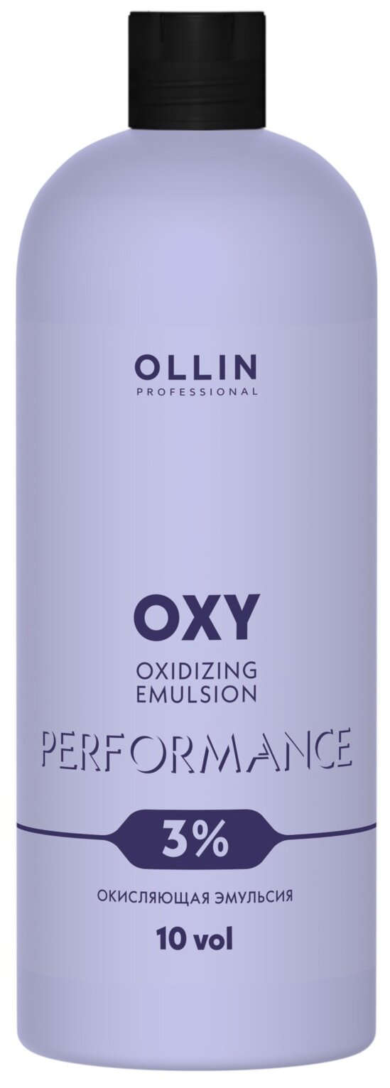 OLLIN Professional Окисляющая эмульсия Performance Oxy, 3%, 1000 мл