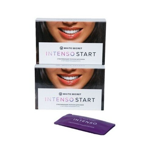 White Secret, Отбеливающие полоски White Secret Intenso Start