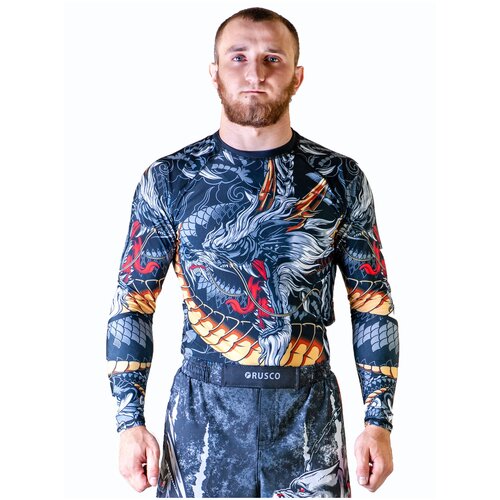 Рашгард для MMA Rusco Sport Dragon, взрослый (M)