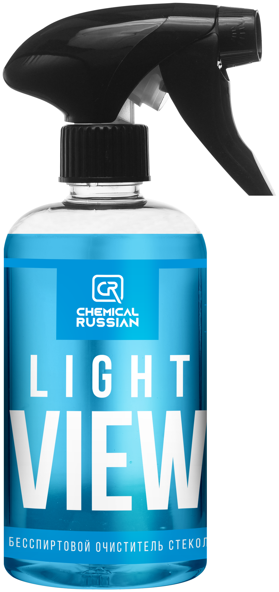 Очиститель стекол и зеркал без спирта - Light View, 500 мл, Chemical Russian