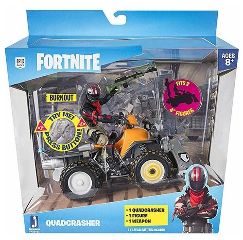 Fortnite - Игровой набор Транспортное средство Quadcrasher с фигуркой