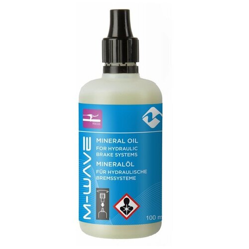 фото Тормозная 5-365902 жидкость минеральная для дискового тормоза 100мл m-wave