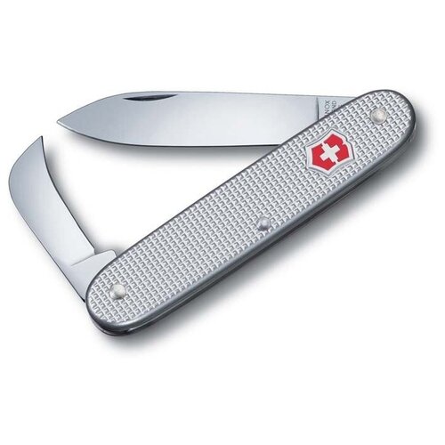 Нож перочинный VICTORINOX Pioneer, 93 мм, 2 функции, алюминиевая рукоять, серебристый