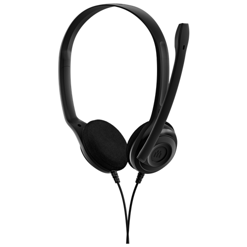 epos sennheiser edu 10 stereo 3 5mm headset 10 раск equal pc 5 x 10 pcs Проводные наушники EPOS PC 3 CHAT, черный