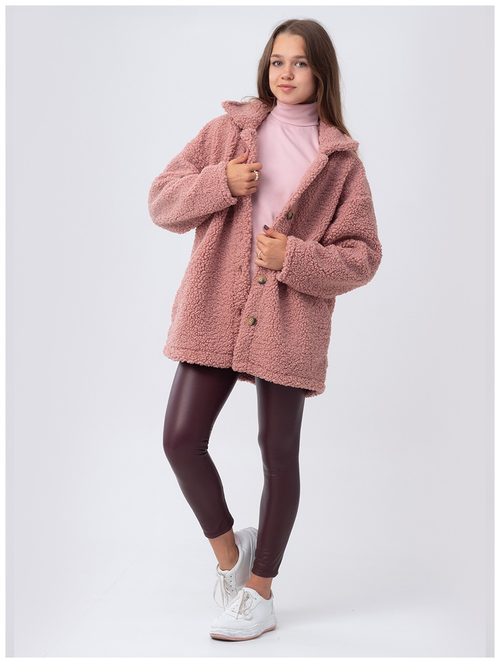 Куртка teto, размер 164, розовый