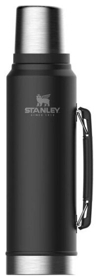 Термос Stanley Classic 1 L чёрный