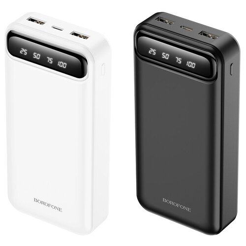 Внешнийаккумулятор20000mAh2USB20ALi-polбатареяLEDBorofoneBJ14A 143900₽