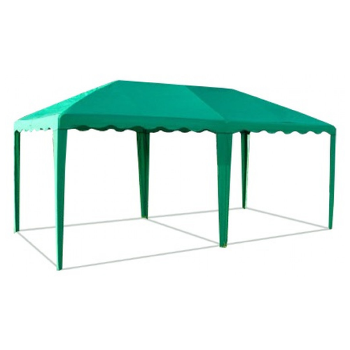 Митек шатер беседка 3х6 м без стенок (2 места) (зеленый)