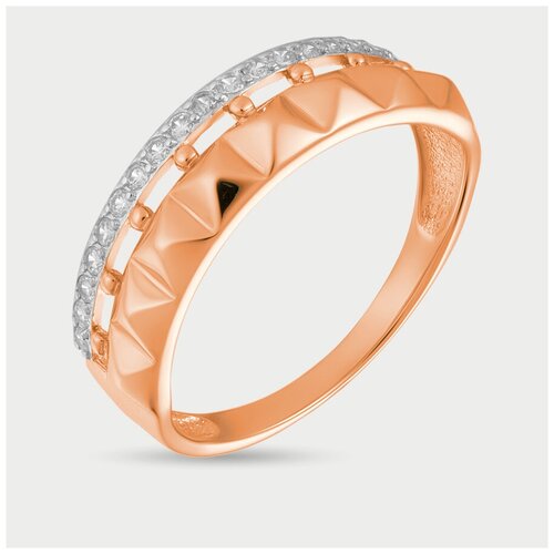 фото Кольцо золотое с фианитами (17,5 / 1,98 / 4500000472389) gold center