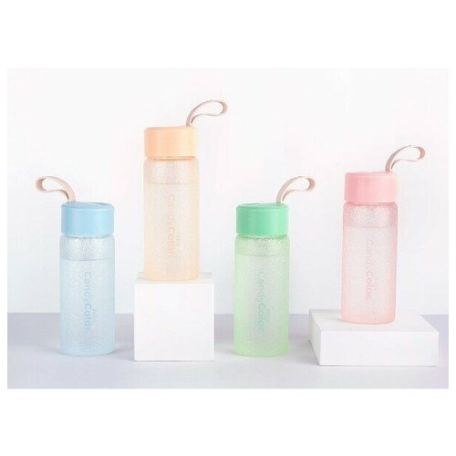 фото Бутылка питьевая стеклянная 300мл "леденцы" vostok