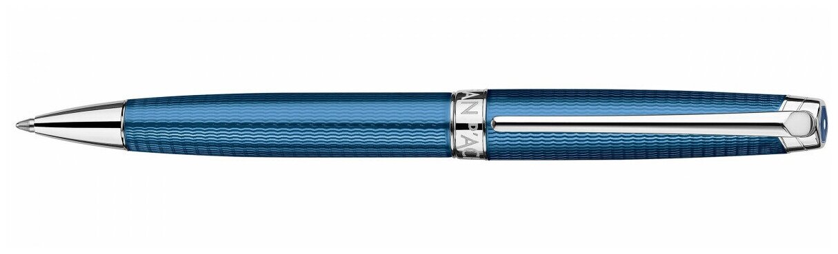 Ручка Carandache шариков. Leman (4789.168) Grand Blue SP M черн. черн. подар.кор.