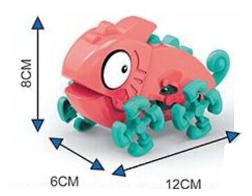 Детская игрушка Конструктор-хамелеон на батарейках. арт. 2093154