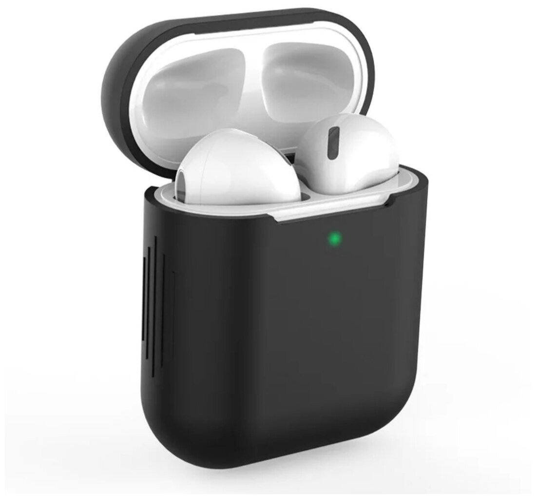 Силиконовый чехол для наушников Airpods 1/2