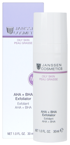 Janssen Cosmetics Биокомплекс-эксфолиатор AHA+BHA, 30 мл (Janssen Cosmetics, ) - фото №5