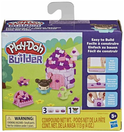 Play-Doh Builder Мини-набор Приключения Фея F0486/F0362