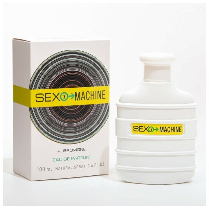 Парфюмерная вода мужская Sex Machine 7, 100 мл