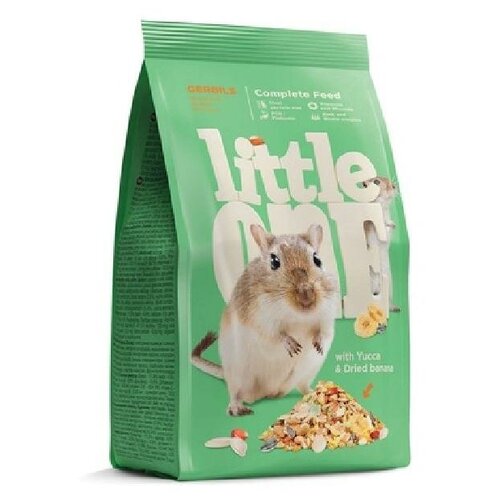 Little One Корм для песчанок 0,4 кг 40094 (2 шт) воздушная кукуруза карамель 40 гр