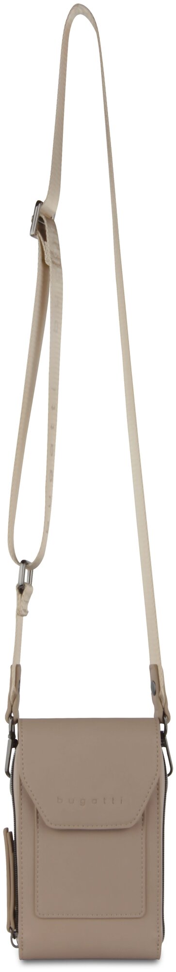 Сумка кросс-боди Bugatti, фактура гладкая, песочный — фото 1