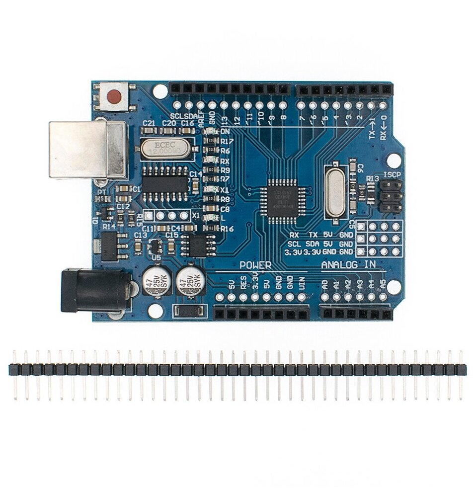 Контроллер UNO R3 на CH340 (Arduino совместимый)