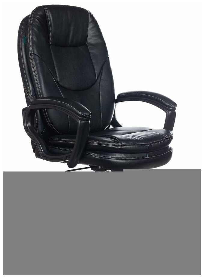 Кресло руководителя БЮРОКРАТ CH-868LT, на колесиках, искусственная кожа [ch-868lt/#b] - фото №15