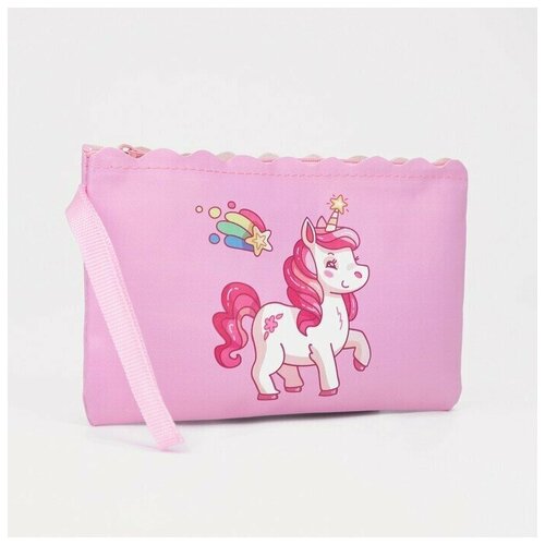 фото Косметичка розовый нет бренда