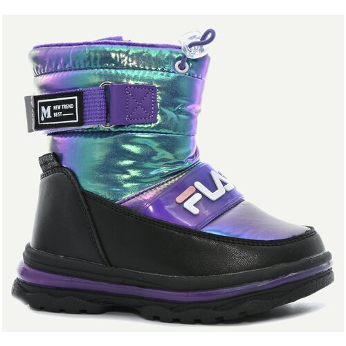 Ботинки Tom&amp;Miki, Ж цвет Фиолетовый, размер 25 фиолетового цвета