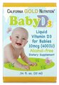 California Gold Nutrition Baby Vitamin D3 Liquid фл.